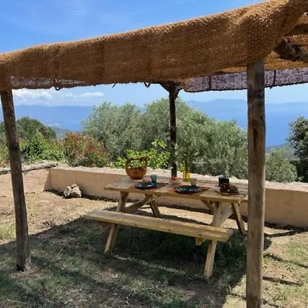 Charmante Bergerie A Cargese Tres Belle Vue Mer Avec Jardin Exterior photo